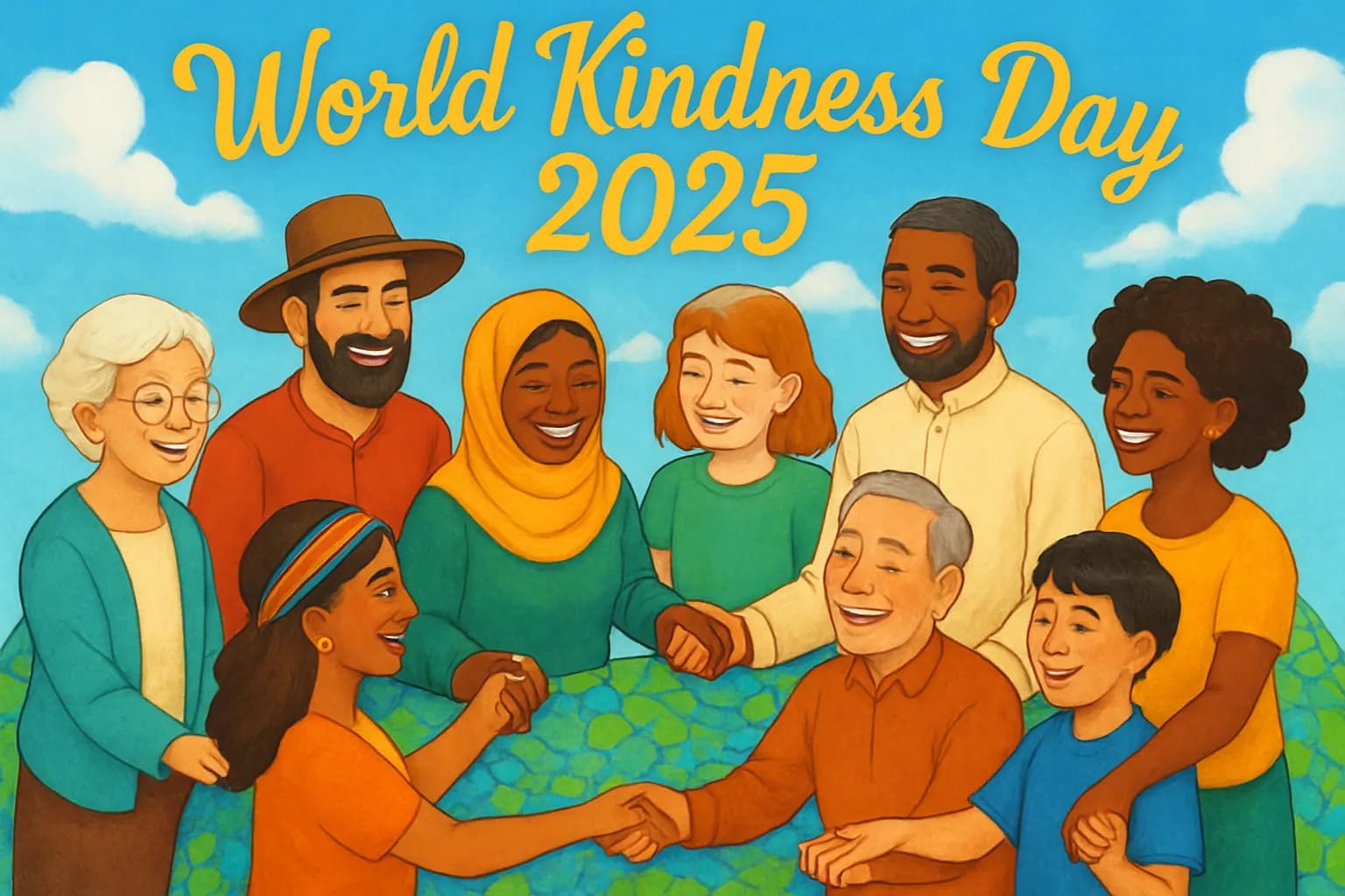 Symbols of kindness and compassion reflecting Ihsan and Arul values
