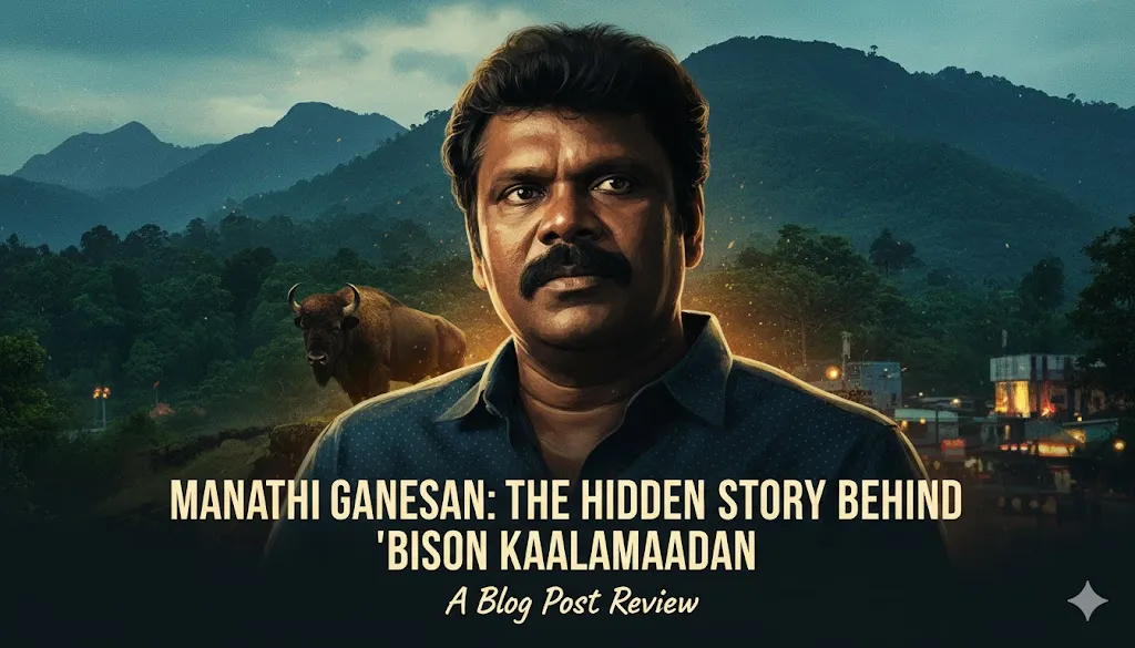 Bison Kaalamaadan Movie Review: When Cinema Distorts Reality and Amplifies Division Portrait of legendary kabaddi player Manathi Ganesan, the real-life inspiration for Bison Kaalamaadan